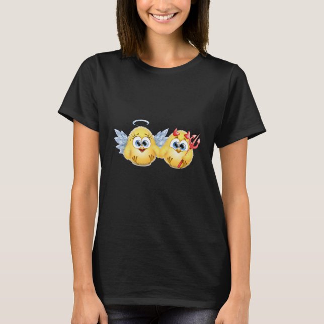 T-shirt Saint-Valentin Poussins 1 (Devant)