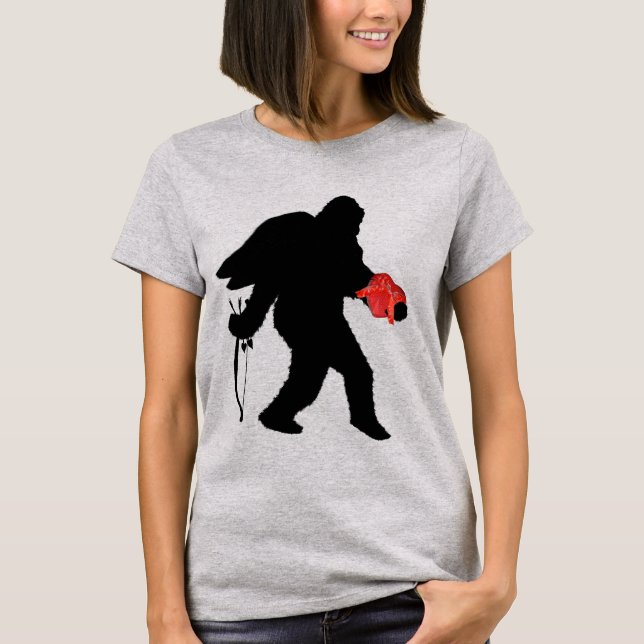 T-shirt Saint Valentin Sasquatch (Devant)