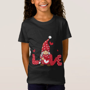 T-Shirt Saint Valentin Trois Gnomes tenant le léopard du c