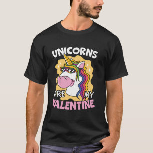 T-shirt Saint Valentin Unicorne Février 14 Unicor romantiq