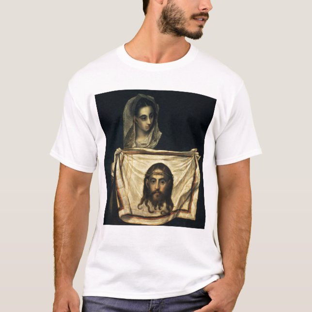 T-shirt Saint-Veronica avec le Saint-Suaire (Devant)
