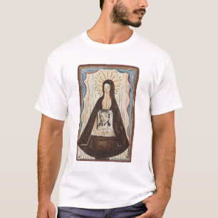 T-shirt Saint Veronica Jésus face à la peinture vintage
