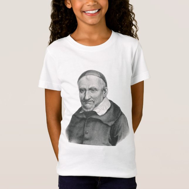 T-Shirt Saint Vincent de Paul Miséricorde Douce Art (Devant)