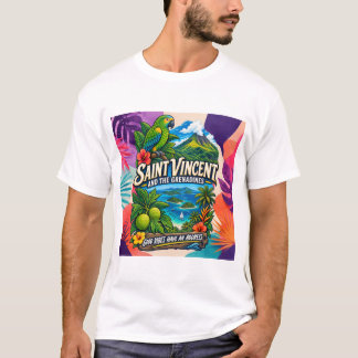 T-shirt Saint-Vincent-et-les-Grenadines Bonne Vibration