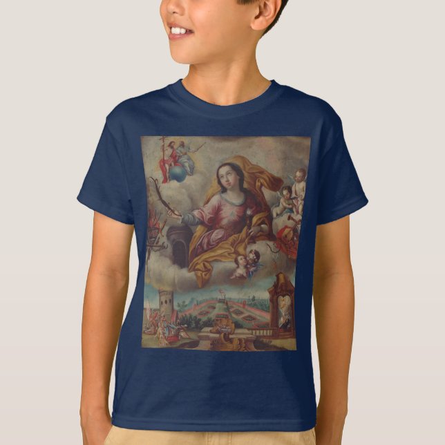 T-shirt Sainte Barbara Vierge et martyr (Devant)