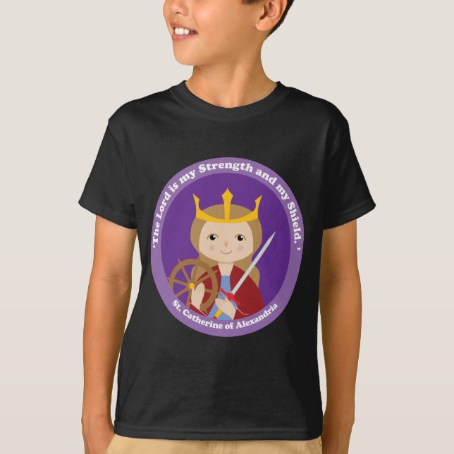 T-shirt Sainte-Catherine d'Alexandrie (Devant)