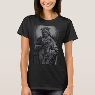 T-shirt Sainte Catherine d'Alexandrie par Lucas van Leyden
