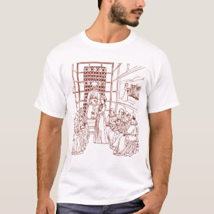 T-shirt Sainte Catherine disputant avec des érudits par Ma