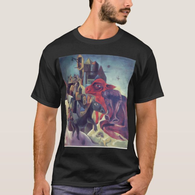 T-shirt Sainte Cécile (Piano invisible) Max Ernst (Devant)