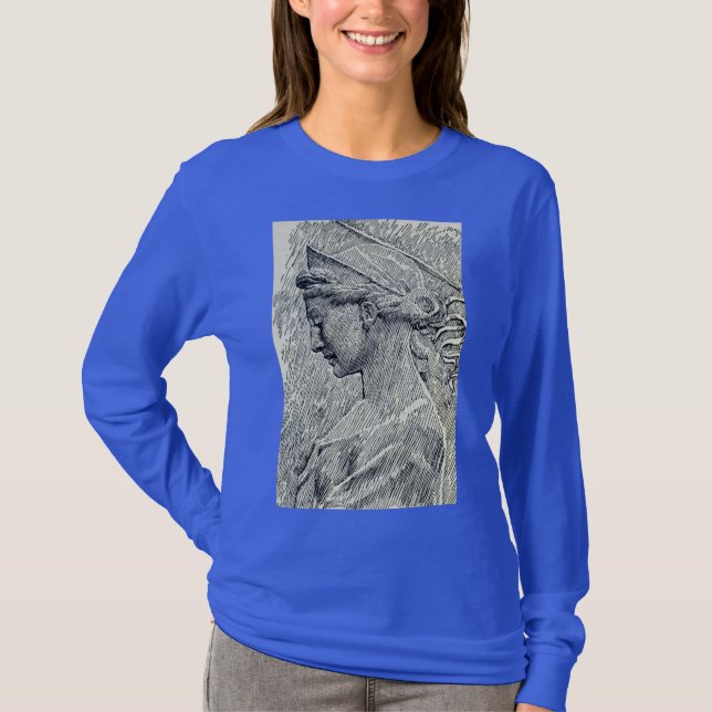 T-shirt Sainte Cecilia Vierge et martyr (Devant)