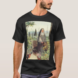 T-shirt Sainte Claire d'Assise : Patronne de la télévision