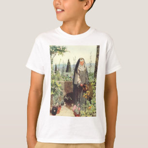 T-shirt Sainte Claire d'Assise : Patronne de la télévision