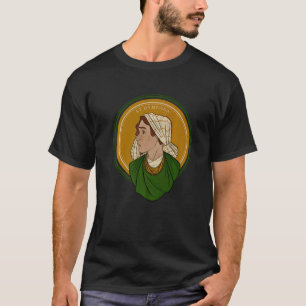 T-shirt Sainte Dymphna Pureté Lys Sainte Patronne Santé Me