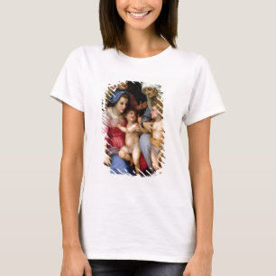 T-shirt Sainte Famille avec Anges, c.1515-16 (huile sur pa