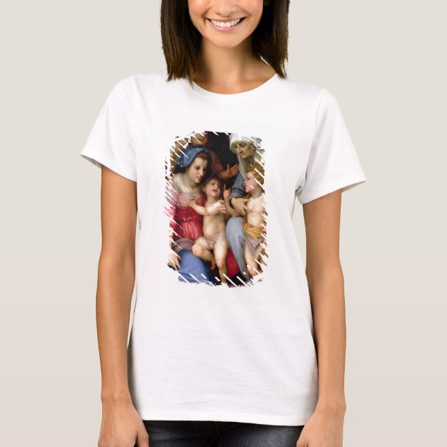 T-shirt Sainte Famille avec Anges, c.1515-16 (huile sur pa (Devant)