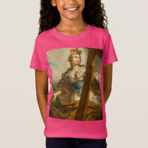 T-Shirt Sainte Hélène avec la Vraie Croix Art sacré