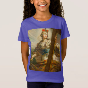 T-Shirt Sainte Hélène avec la Vraie Croix Art sacré