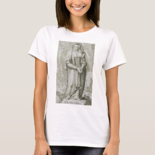 T-shirt Sainte Hildegarde de Bingen Art Mystique Médiéval