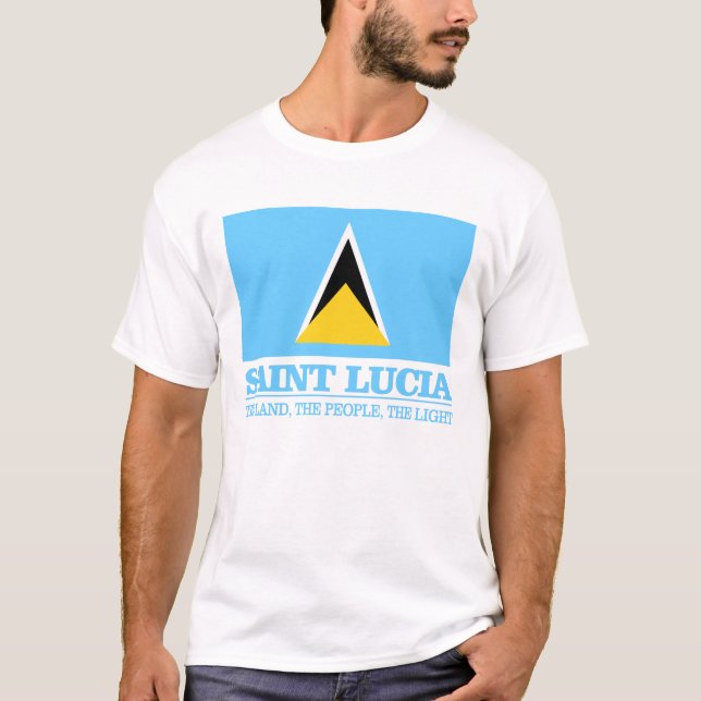 T-shirt Sainte-Lucie (Devant)