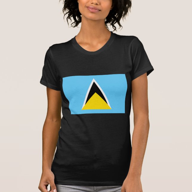 T-shirt Sainte-Lucie (Devant)