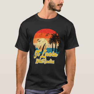 T-shirt Sainte-Lucie Souvenirs Antilles Caraïbes V