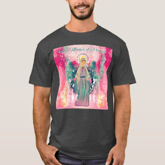 T-shirt Sainte Mère de prière rétro