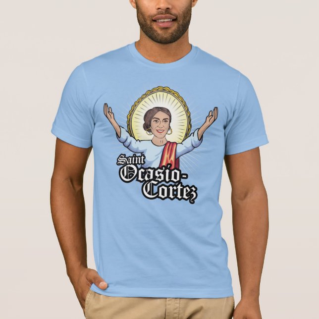 T-SHIRT SAINTE OCASIO-CORTEZ (Devant)
