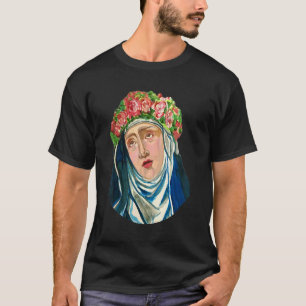 T-shirt Sainte Rita de Cascia Prière Catholique Sainte Pat