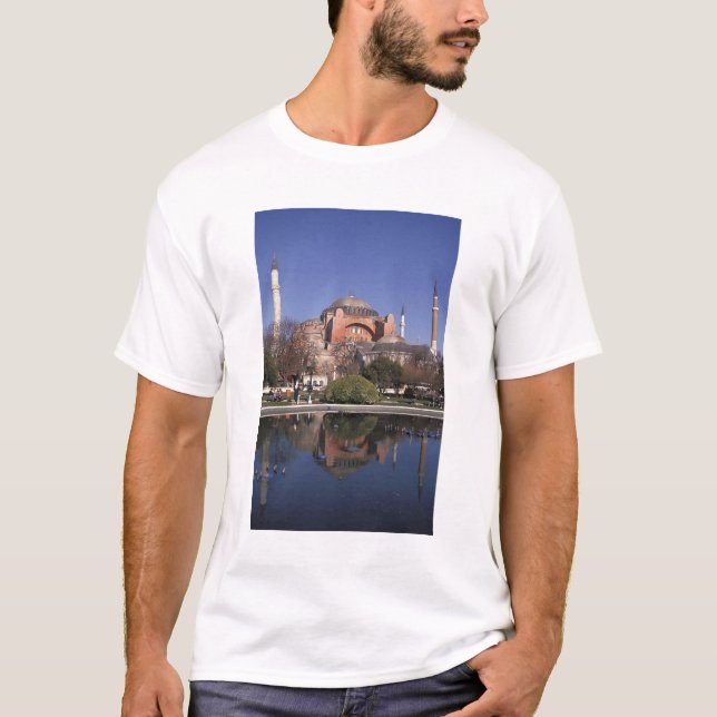 T-shirt Sainte-Sophie, Istanbul, Turquie (Devant)