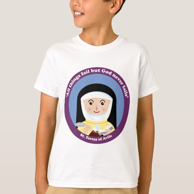 T-shirt Sainte-Thérèse d'Avila (Devant)