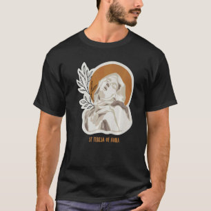 T-shirt Sainte Thérèse d'Avila Femmes Docteurs de l'Église