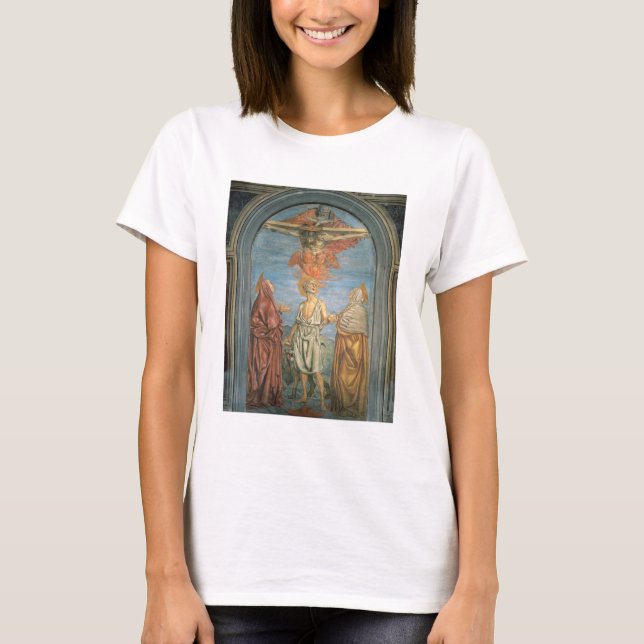 T-shirt Sainte Trinité avec Saint Jérôme (fresque) (Devant)