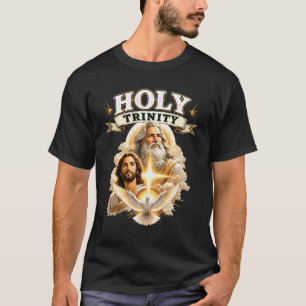 T-shirt Sainte Trinité Dieu Jésus-Christ Saint-Esprit Reli