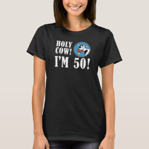 T-shirt Sainte vache J'ai 50 ans (ON DARK)