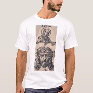 T-shirt Sainte Véronique avec le Vernicle par Hans Burgkma