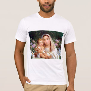 T-shirt Sainte Vierge Marie et Enfant Jésus