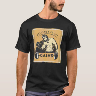 T-shirt Saints soient Tes Gains Muscle Jésus Haltérophilie