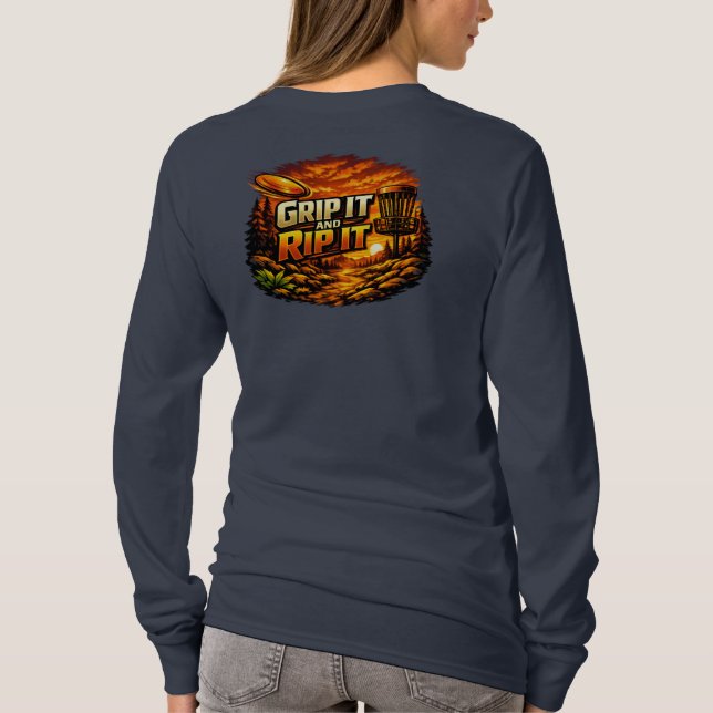 T-shirt Saisissez-le et déchirez-le à manches longues (Dos)
