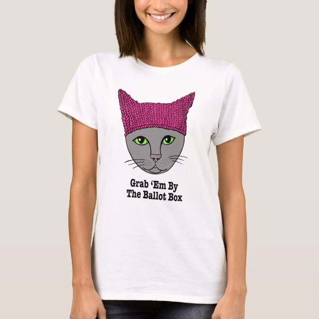 T-shirt Saisissez-les par l'urne Kitty (Devant)