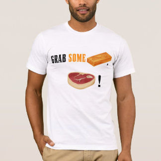T-shirt Saisissez un certain pin, viande !