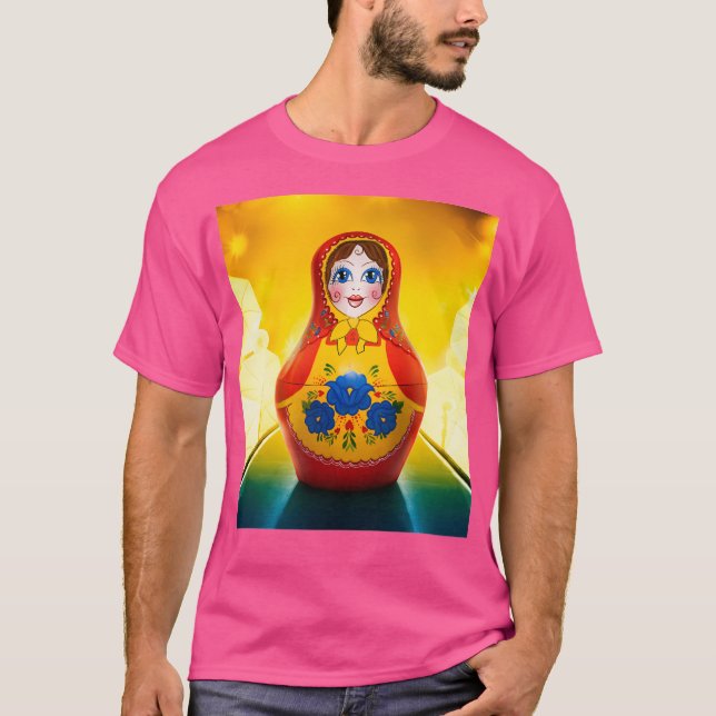 T-shirt Saison 5 de la chanteuse masquée - Poupée russe (Devant)