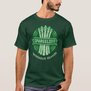 T-shirt Saison Asparagus Spargelzeit Célébrer les légumes