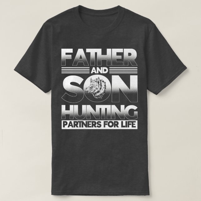 T-shirt Saison Chasse au cochon Saison Chasse au sanglier  (Design devant)