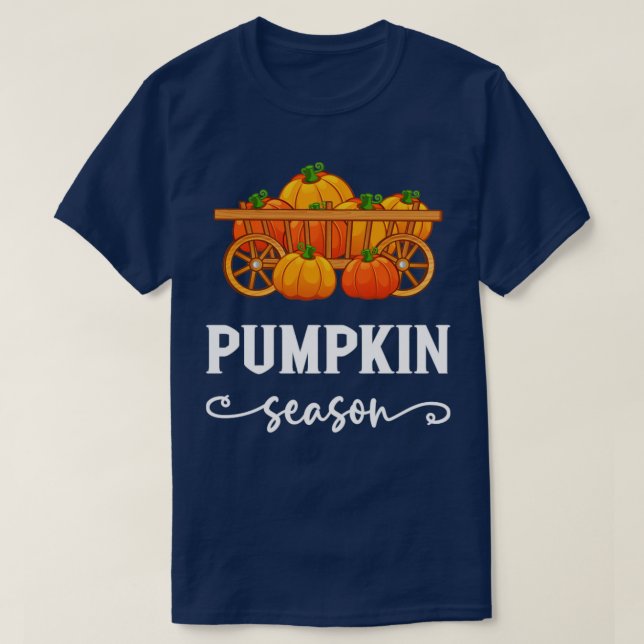 T-shirt Saison Citrouille d'automne (Design devant)