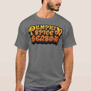 T-shirt Saison citrouille des épices Automne