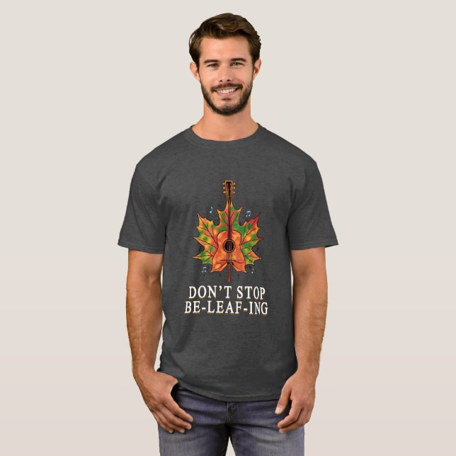 T-shirt saison d'automne (Devant entier)