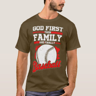 T-shirt Saison de baseball Sport Joueur cadeau Joueur