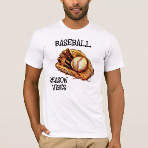 T-shirt Saison de baseball Vibes