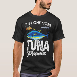 T-shirt Saison de bateau de pêche au thon Canne à pêche 4