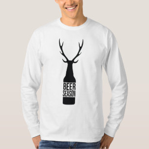 T-shirt Saison de bière - la chemise des hommes drôles d